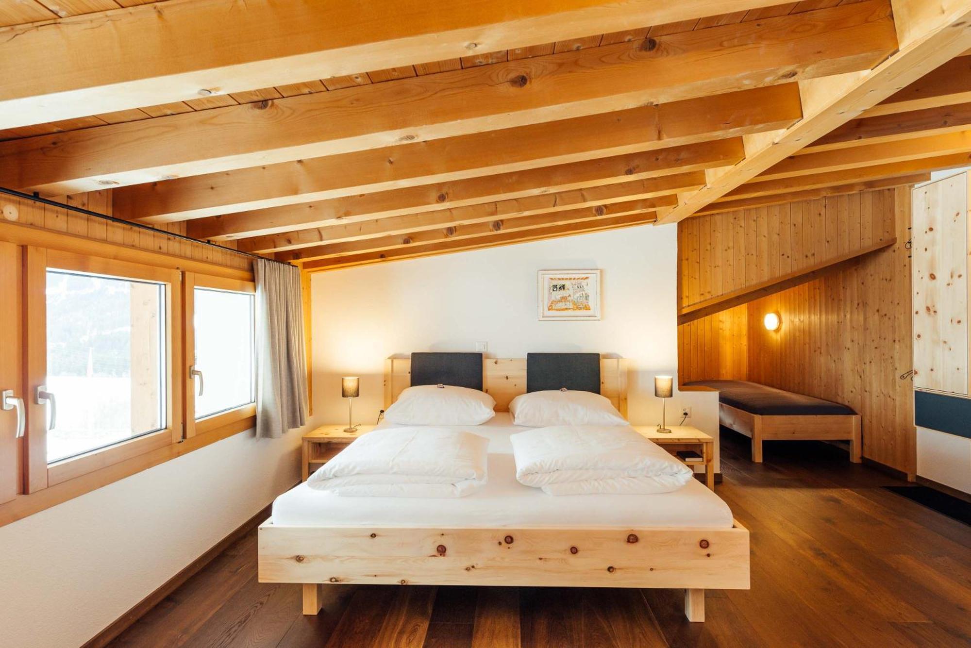 Hotel Kruezli - Dapi 1914 Sedrun Chambre photo